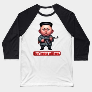 A Mischievous Boy from North Korea Baseball T-Shirt